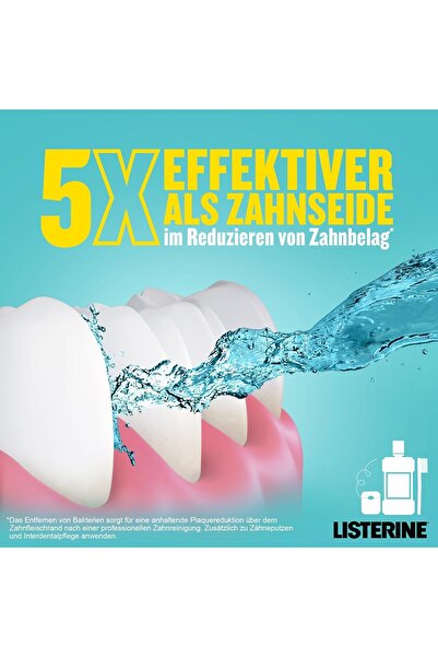 Listerine Cool Mint Mild (500 ml) Antibacterial Alcohol-Free Mouthwash