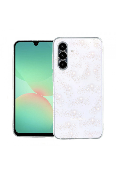 Samsung Husa pentru Galaxy A26 A266, Techsuit, SparkleSkin, Transparenta