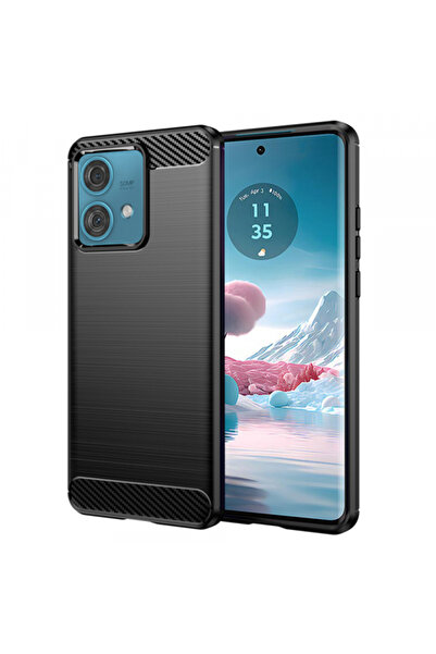 Motorola Husa pentru Edge 40 Neo, Techsuit, Carbon, Neagra