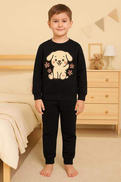 playwear DOG FLOWER Komplet trenerke sa printom 3-4-5-6-7-8-9-10-11-12 GODINA