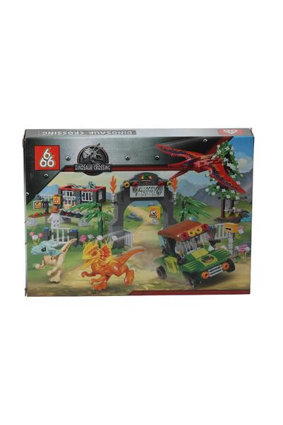 e-life shop J. World Park Dinosaur Lego Compatible Mini Block Mind and Intelligence Development Toy Set 174 Pieces Es-66101-3