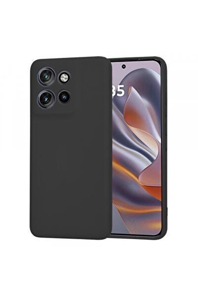 Motorola Θήκη Edge 50 Neo, Techsuit, SoftFlex, μαύρη