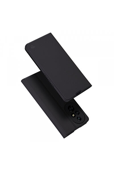 HONOR Case for 200 Pro, Techsuit, Magskin Book, Black
