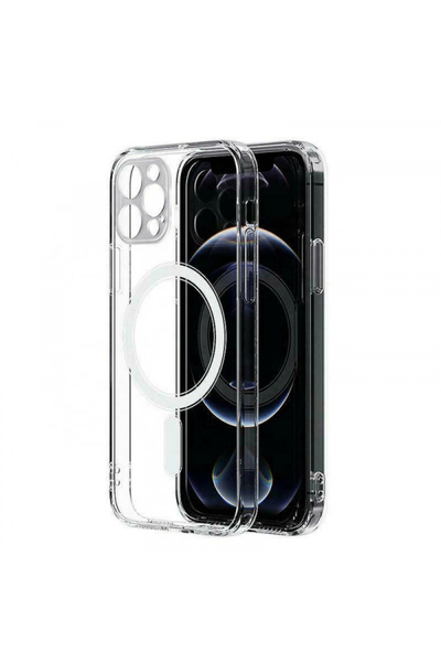 Apple Husa MagSafe pentru iPhone 13, OEM, Clear Mag with Camera Protection, T...