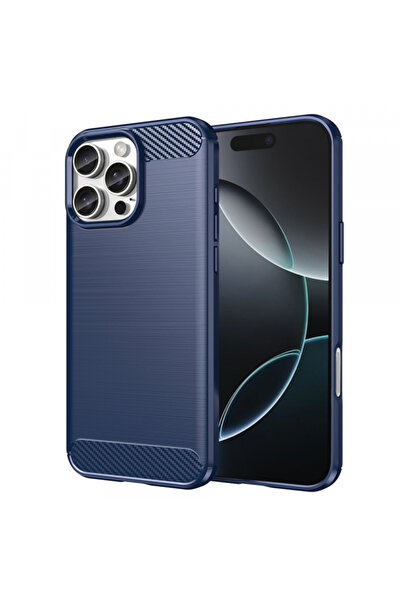 Apple Θήκη για iPhone 16 Pro, Techsuit, Carbon, Μπλε