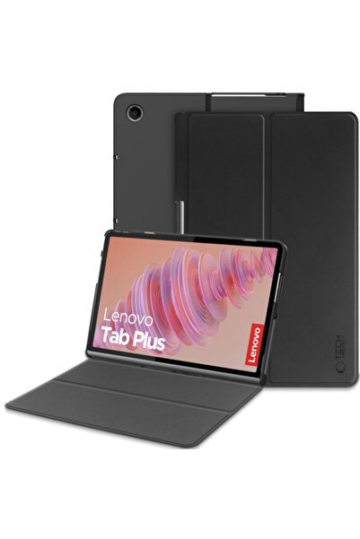 LENOVO Husa pentru Tab Plus 11.5inch, Tech-Protect, SmartCase, Neagra