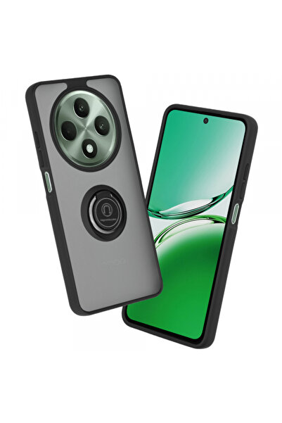 OPPO Husa pentru Reno12 FS 5G / Reno12 FS 4G / Reno12 F 4G / Reno12 F, Techsuit, Glinth, Neagra