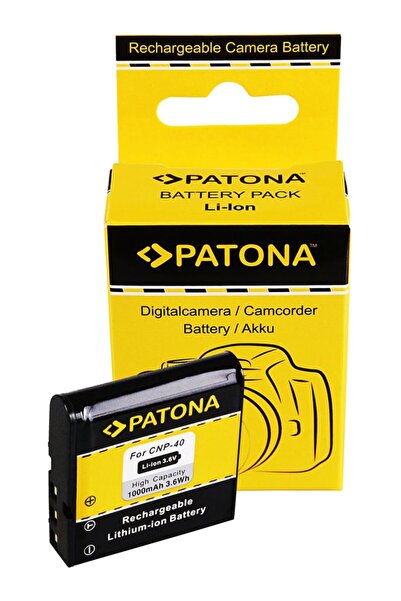 Patona Baterie pentru Casio NP-40 Exilim Zoom EX-Z100 EX-Z1000 EX-Z200-1024