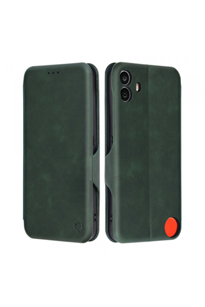 NOTHING Husa pentru CMF Phone 1, Techsuit, Safe Wallet Plus, Verde