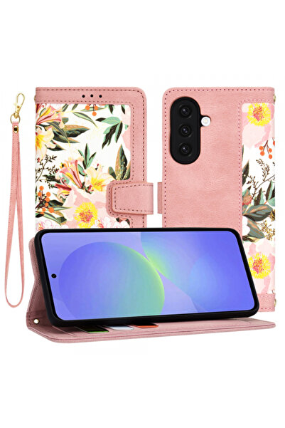 Samsung Husa pentru Galaxy A36 A366, Techsuit, FlipCraft, Roz
