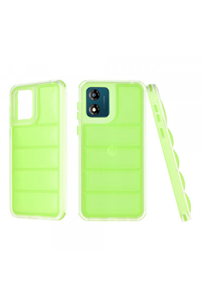 Motorola Husa pentru Moto E13, Techsuit, Wave Shield, Verde
