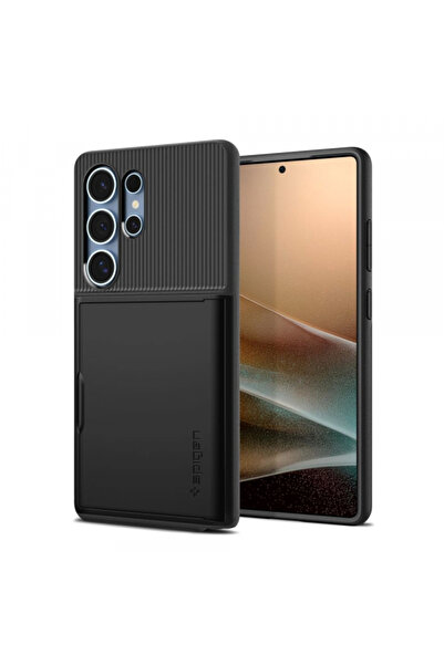 Samsung Θήκη για το Galaxy S25 Ultra S938, Spigen, Slim Armor CS, Μαύρη ACS08967