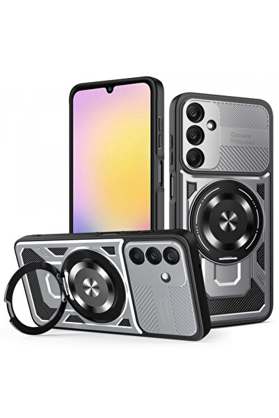 Samsung Husa pentru Galaxy A25 A256, Techsuit, RuggedCam, Gri