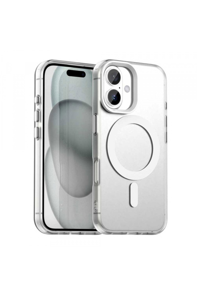 Apple Husa MagSafe pentru iPhone 17, Techsuit, CandyCase, Alba