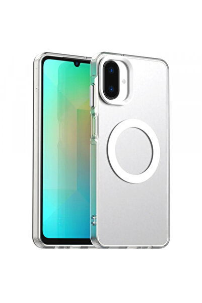 Samsung MagSafe Case for Galaxy A07 4G A075, Techsuit, CandyCase, White