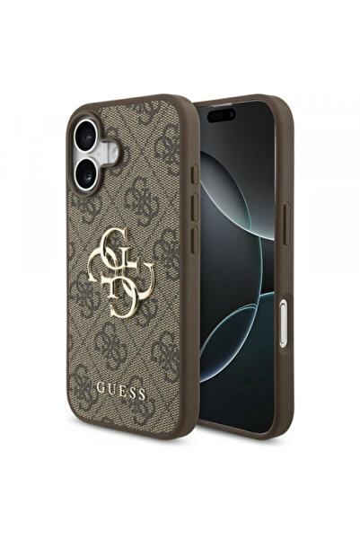 Apple Husa pentru iPhone 17, Guess, 4G Big Logo, Maro