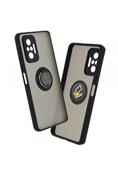 Xiaomi Husa pentru Redmi Note 10 Pro Max / Note 10 Pro, Techsuit, Glinth, Neagra