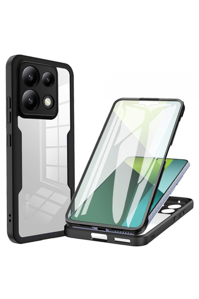 Xiaomi Husa pentru Poco X6 / Note 13 Pro 5G, Techsuit, ColorVerse 360, Neagra