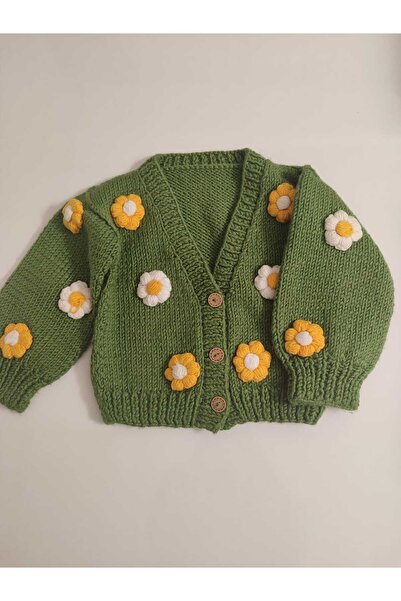 El örgüsü bebek yelek