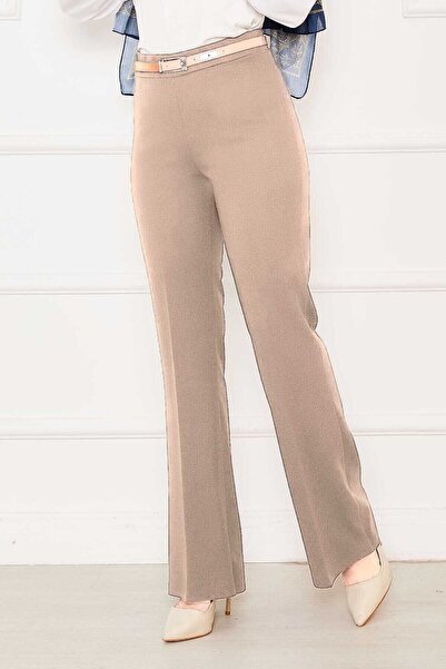 EBRUTESETTÜR Elastic Waist Flared Trousers