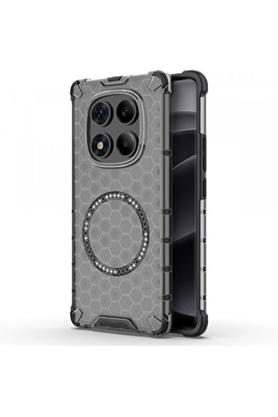 Xiaomi Husa MagSafe pentru Redmi Note 14 Pro 4G, Techsuit, HoneyComb Shield, ...