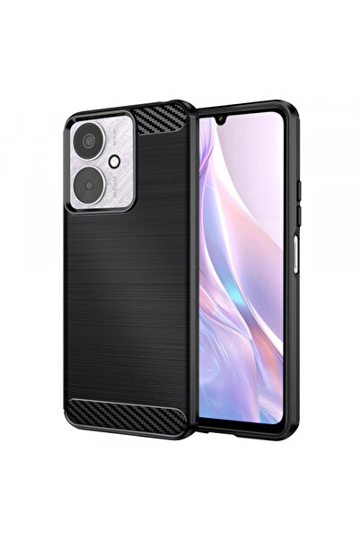 Xiaomi Θήκη για Redmi 13C 5G / 13C / Poco C65, Techsuit, Carbon, Μαύρη