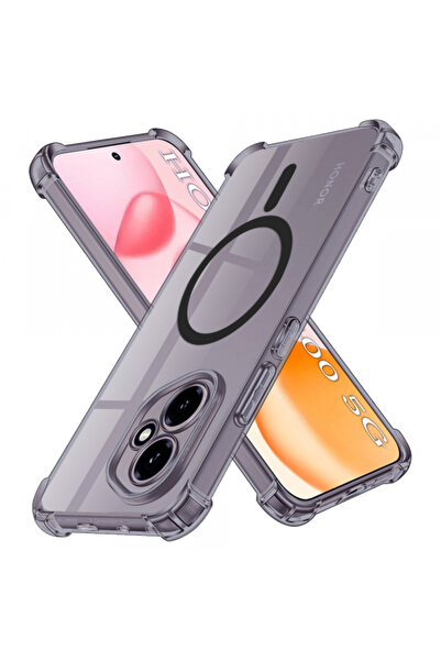 HONOR MagSafe Case for 400, Techsuit, Shockproof Clear, Black