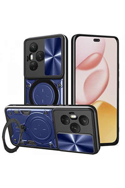 HONOR Husa pentru 400 Pro, Techsuit, CamGuard Pro, Albastra