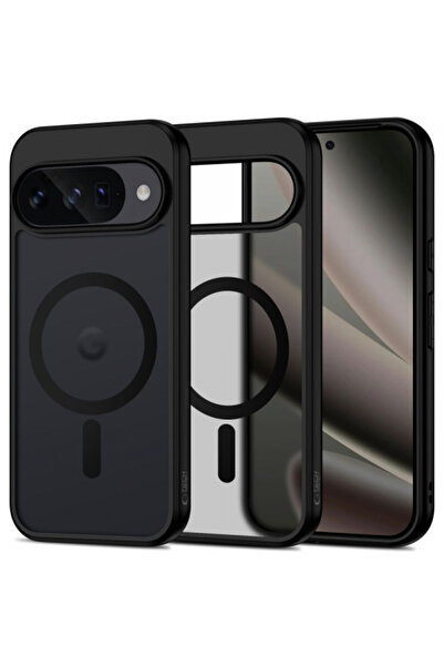 Google MagSafe Case for Pixel 10 Pro XL, Tech-Protect, Magmat, Black