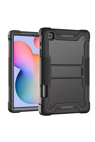 Samsung Husa pentru Galaxy Tab S6 Lite (2020), Techsuit, Rugged TabShell, Neagra