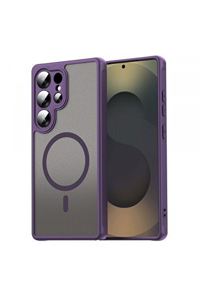 Samsung Θήκη MagSafe για Galaxy S25 Ultra S938, Techsuit, HaloFrost II, Μωβ