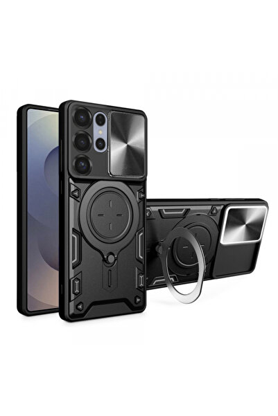 Samsung Θήκη για Galaxy S25 Ultra S938, Techsuit, CamGuard Pro, Μαύρη