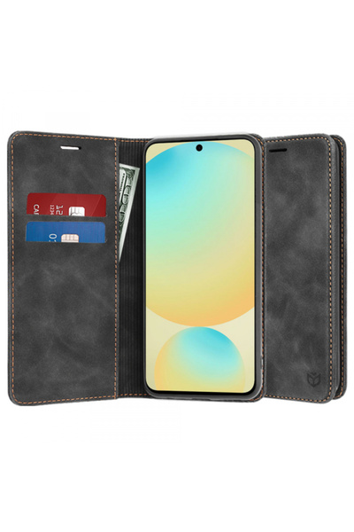Samsung Θήκη για Galaxy S24 FE S721, Techsuit, Confy, Μαύρη