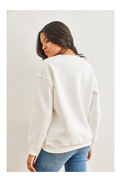 YAASE Светър с детайли на сърцето