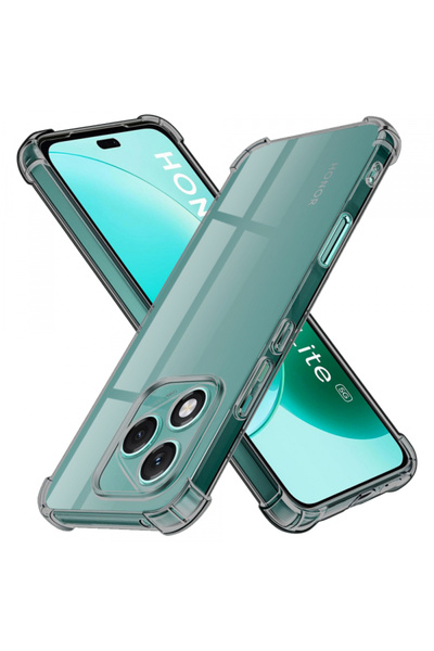 HONOR Husa pentru 400 Lite, Techsuit, Shockproof Clear, Neagra