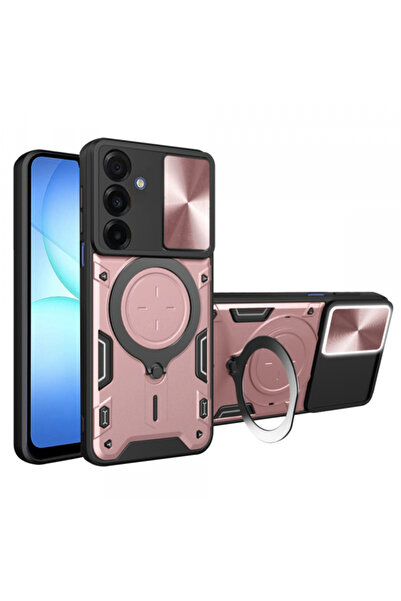 Samsung Case for Galaxy A17 5G, Techsuit, CamGuard Pro, Rose Gold