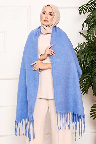 EBRUTESETTÜR Tasseled Shoulder Shawl