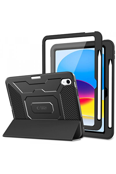 Apple Husa pentru iPad (2025) / iPad (2022), Tech-Protect, Endurance, Neagra