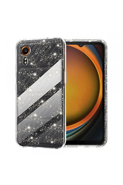 Samsung Husa pentru Galaxy Xcover7 G556, Techsuit, SparkleSkin, Transparenta