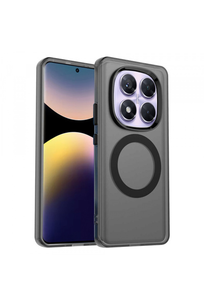 Xiaomi Husa MagSafe pentru Poco X7 / Redmi Note 14 Pro 5G, Techsuit, CandyCase, Neagra