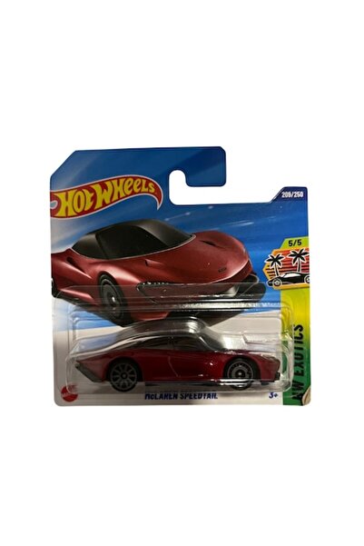 HOT WHEELS McLaren Speedtail Red 2025 Metal Toy Car 1:64