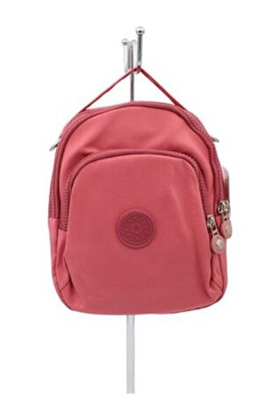 OEM Mini backpack bag, multifunctional, waterproof, adjustable detachable strap – N60 Pink