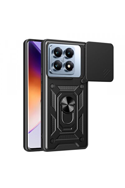 Xiaomi Husa pentru 14T Pro, Techsuit, CamShield, Neagra