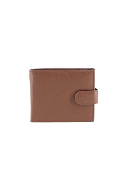 HASSION men's leather wallet F055, brown