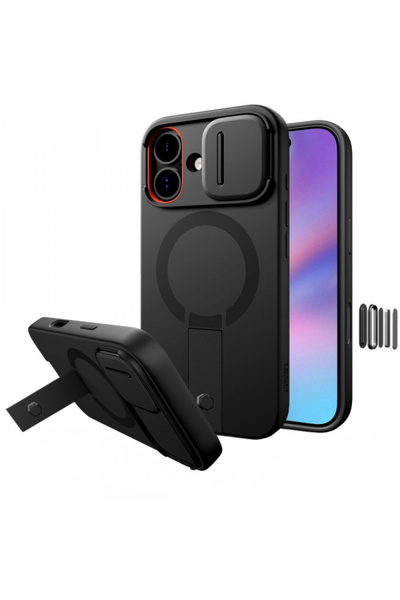 Apple MagSafe Case for iPhone 17, Tech-Protect, Kevlar Aura, Black