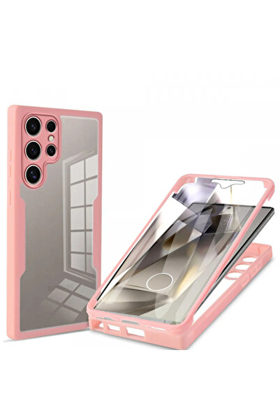 Samsung Husa pentru Galaxy S24 Ultra S928, Techsuit, ColorVerse 360, Roz