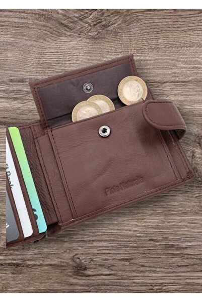 HASSION Men's wallet, HASSION, leather, 242, brown