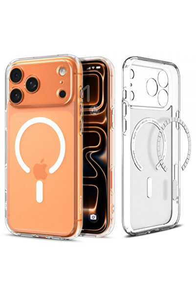 Apple MagSafe Case for iPhone 17 Pro Max, Spigen, Ultra Hybrid, Satin White