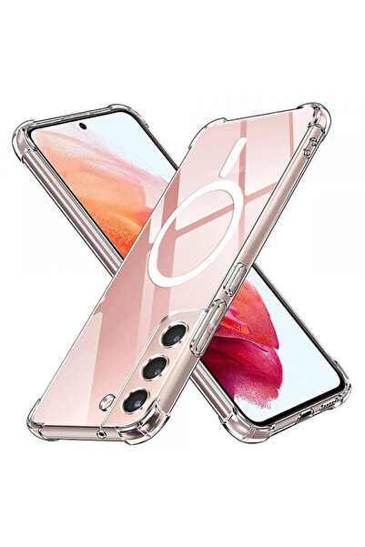 Samsung Husa MagSafe pentru Galaxy S21 5G G991, Techsuit, Shockproof, Transpa...