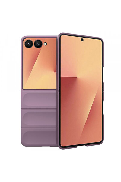 Samsung Husa pentru Galaxy Z Flip7 F766, Techsuit, Magic Shield, Mov